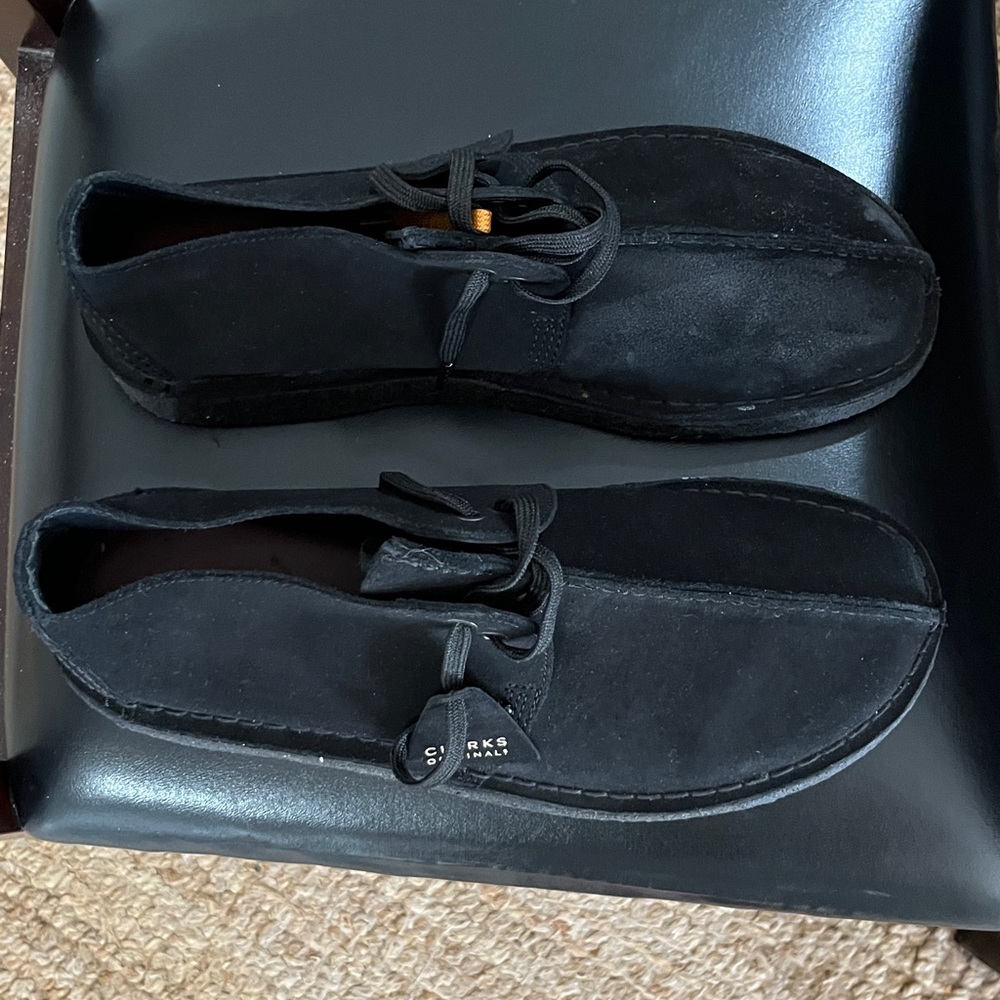 Women’s Clarks Desert Coal shoes